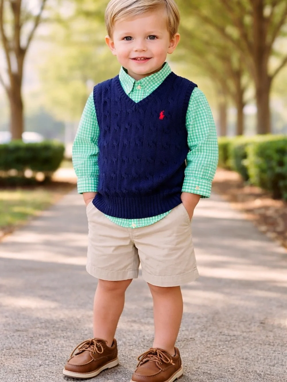 Polo Ralph Lauren Toddler Outfit Bundle 2T Vest 18M Shirts‎ Preppy